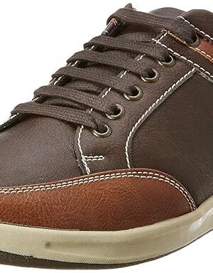 Centrino Men's Causal Sneakers | Sneakers for Men | Lace-Up Design | Rounded Front | Branded Casual Shoes with Soft Cushioned Insole | Fashion Sneakers| Anti Skid Sole (3322)