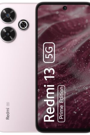 Redmi 13 5G Prime Edition, Orchid Pink, 8GB+128GB | India Debut SD 4 Gen 2 AE | 108MP Pro Grade Camera | 6.79in Largest Display in Segment